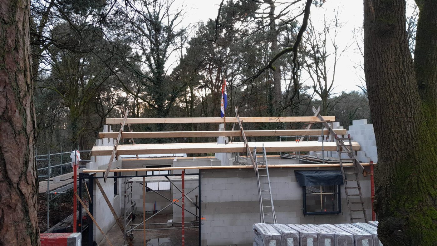 Nieuwbouw 2 vakantiewoningen in Vlierden