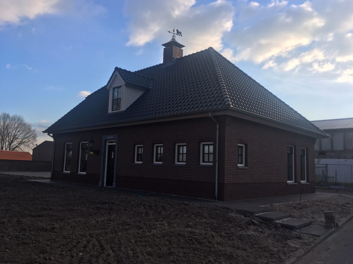 Nieuwbouw woning aan de Heitrak in Neerkant