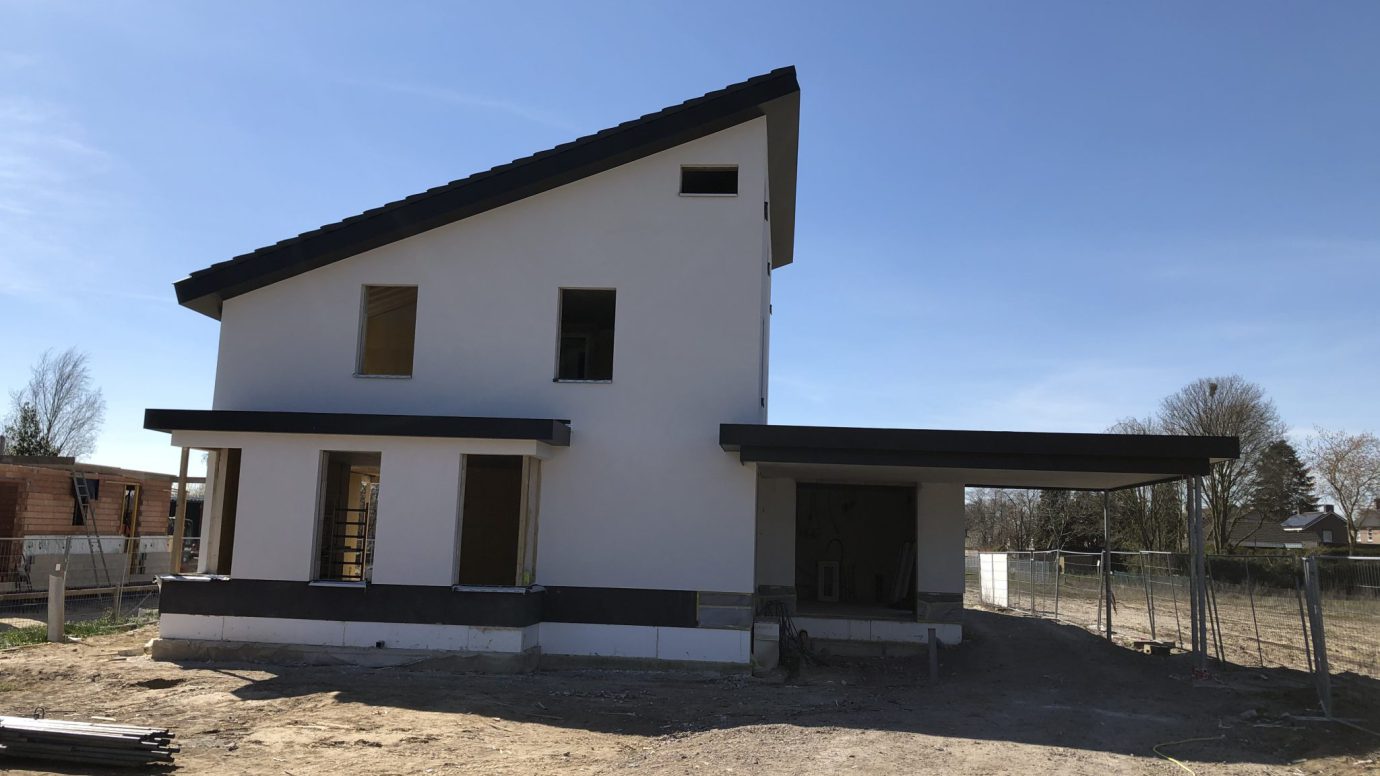 Nieuwbouw woning aan de Leembaan in Deurne