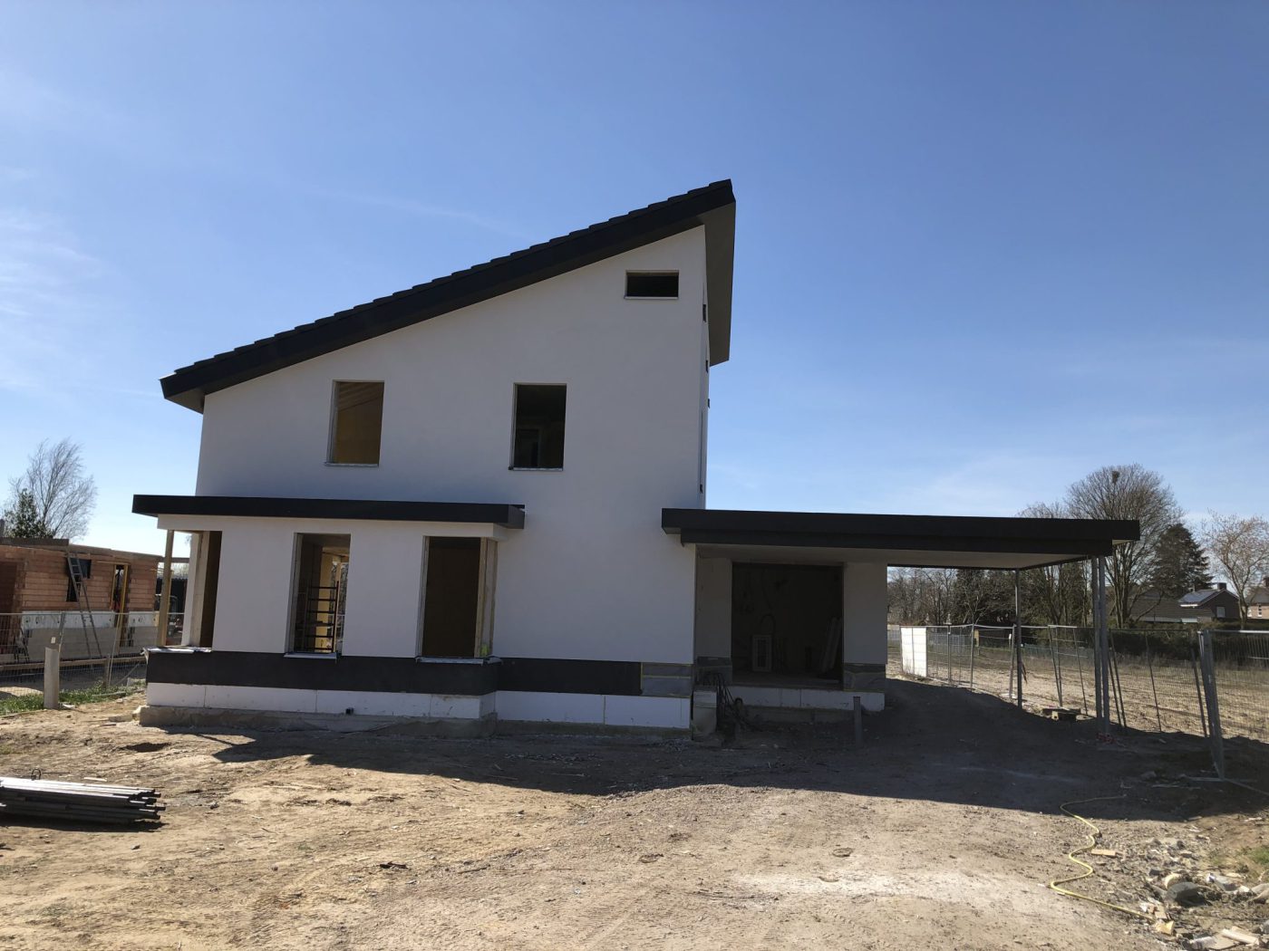 Nieuwbouw woning aan de Leembaan in Deurne