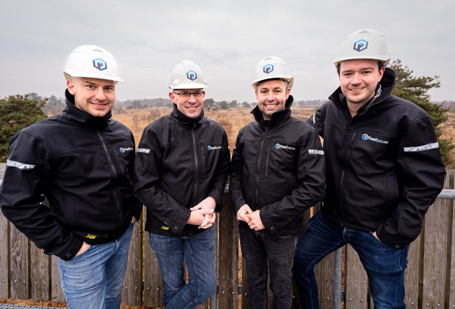 Het team van Peelbouw